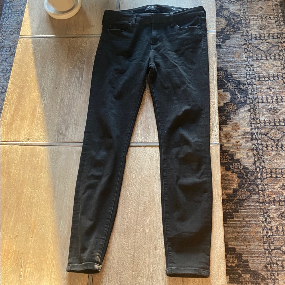 Liverpool Black Skinny Jeans - Picture 2 of 12